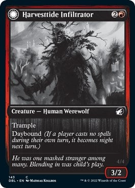 Image for Harvesttide Infiltrator (143) (Innistrad: Double Feature) - Magic: The Gathering