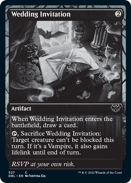 Image for Wedding Invitation (527) (Innistrad: Double Feature) - Magic: The Gathering