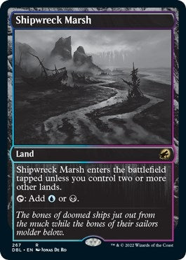 Image for Shipwreck Marsh (267) (Innistrad: Double Feature) - Magic: The Gathering