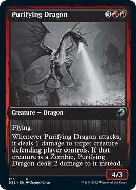 Image for Purifying Dragon (155) (Innistrad: Double Feature) - Magic: The Gathering
