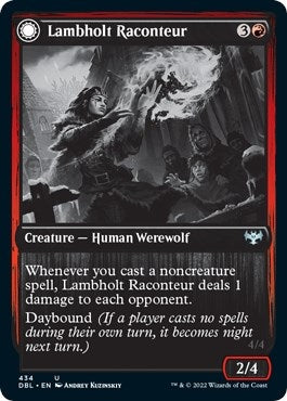 Image for Lambholt Raconteur (434) (Innistrad: Double Feature) - Magic: The Gathering