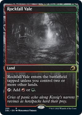 Image for Rockfall Vale (266) (Innistrad: Double Feature) - Magic: The Gathering