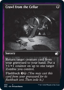 Image for Crawl from the Cellar (93) (Innistrad: Double Feature) - Magic: The Gathering