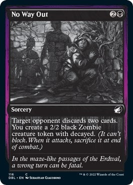 Image for No Way Out (116) (Innistrad: Double Feature) - Magic: The Gathering