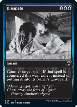 Image for Dissipate (49) (Innistrad: Double Feature) - Magic: The Gathering