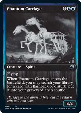 Image for Phantom Carriage (70) (Innistrad: Double Feature) - Magic: The Gathering