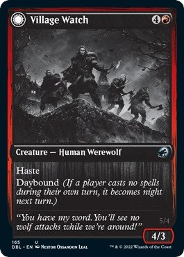 Image for Village Watch (165) (Innistrad: Double Feature) - Magic: The Gathering