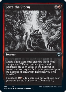 Image for Seize the Storm (158) (Innistrad: Double Feature) - Magic: The Gathering