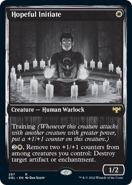 Image for Hopeful Initiate (287) (Innistrad: Double Feature) - Magic: The Gathering