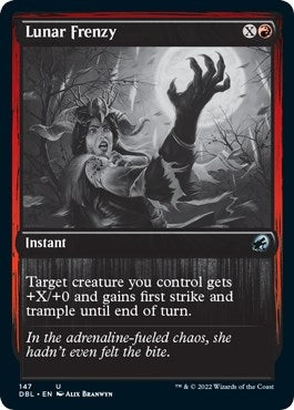 Image for Lunar Frenzy (147) (Innistrad: Double Feature) - Magic: The Gathering