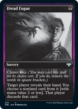Image for Dread Fugue (374) (Innistrad: Double Feature) - Magic: The Gathering