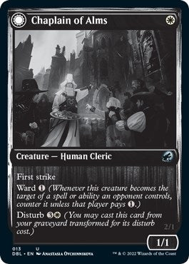 Image for Chaplain of Alms (13) (Innistrad: Double Feature) - Magic: The Gathering