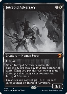 Image for Intrepid Adversary (25) (Innistrad: Double Feature) - Magic: The Gathering