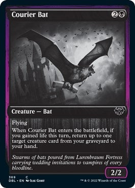 Image for Courier Bat (369) (Innistrad: Double Feature) - Magic: The Gathering