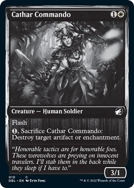 Image for Cathar Commando (10) (Innistrad: Double Feature) - Magic: The Gathering