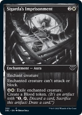 Image for Sigarda's Imprisonment (302) (Innistrad: Double Feature) - Magic: The Gathering