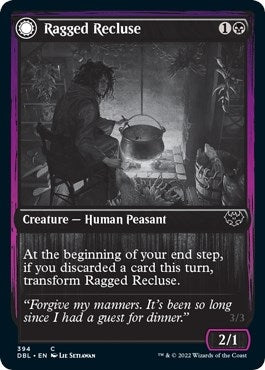 Image for Ragged Recluse (394) (Innistrad: Double Feature) - Magic: The Gathering