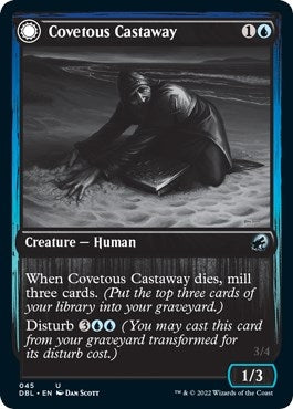 Image for Covetous Castaway (45) (Innistrad: Double Feature) - Magic: The Gathering
