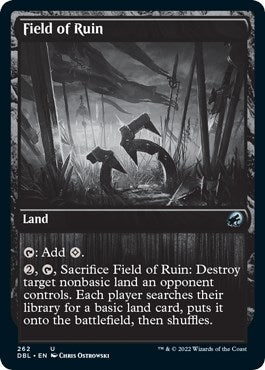Image for Field of Ruin (262) (Innistrad: Double Feature) - Magic: The Gathering