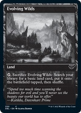 Image for Evolving Wilds (530) (530) (Innistrad: Double Feature) - Magic: The Gathering