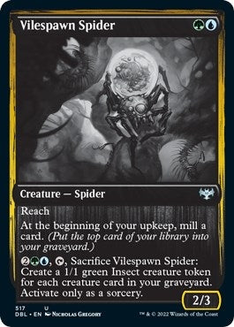Image for Vilespawn Spider (517) (Innistrad: Double Feature) - Magic: The Gathering