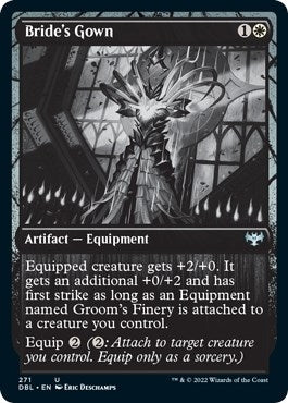 Image for Bride's Gown (271) (Innistrad: Double Feature) - Magic: The Gathering