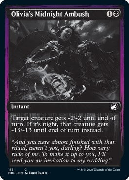 Image for Olivia's Midnight Ambush (118) (Innistrad: Double Feature) - Magic: The Gathering