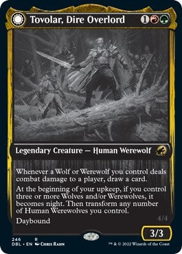 Image for Tovolar, Dire Overlord (246) (Innistrad: Double Feature) - Magic: The Gathering