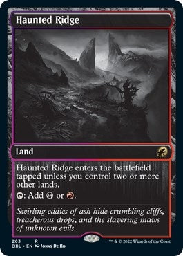 Image for Haunted Ridge (263) (Innistrad: Double Feature) - Magic: The Gathering