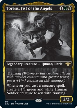 Image for Torens, Fist of the Angels (516) (Innistrad: Double Feature) - Magic: The Gathering