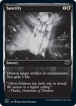 Image for Sanctify (300) (Innistrad: Double Feature) - Magic: The Gathering