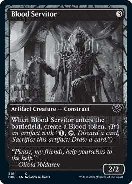 Image for Blood Servitor (519) (Innistrad: Double Feature) - Magic: The Gathering