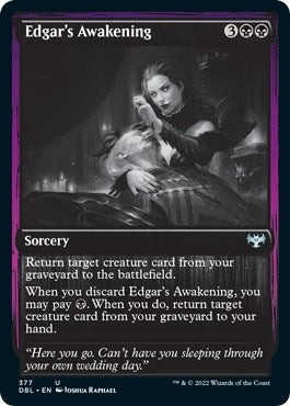 Image for Edgar's Awakening (377) (Innistrad: Double Feature) - Magic: The Gathering