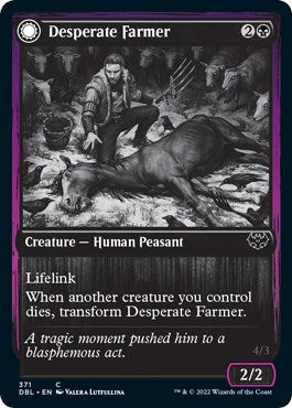 Image for Desperate Farmer (371) (Innistrad: Double Feature) - Magic: The Gathering