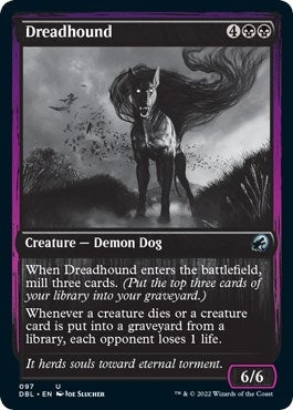Image for Dreadhound (97) (Innistrad: Double Feature) - Magic: The Gathering