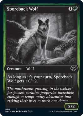 Image for Sporeback Wolf (490) (Innistrad: Double Feature) - Magic: The Gathering