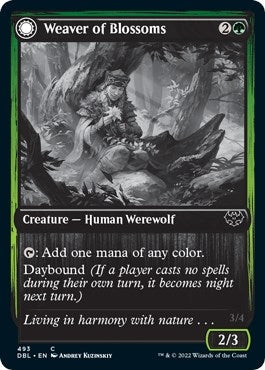 Image for Weaver of Blossoms (493) (Innistrad: Double Feature) - Magic: The Gathering