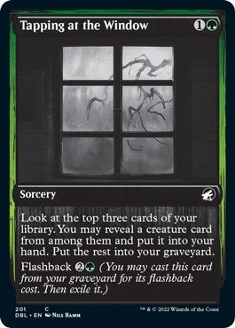 Image for Tapping at the Window (201) (Innistrad: Double Feature) - Magic: The Gathering