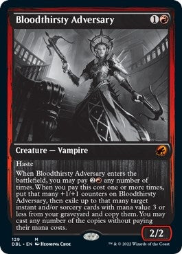 Image for Bloodthirsty Adversary (129) (Innistrad: Double Feature) - Magic: The Gathering