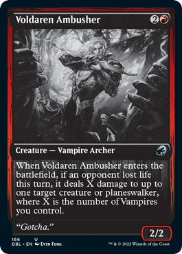 Image for Voldaren Ambusher (166) (Innistrad: Double Feature) - Magic: The Gathering