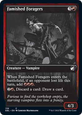 Image for Famished Foragers (138) (Innistrad: Double Feature) - Magic: The Gathering