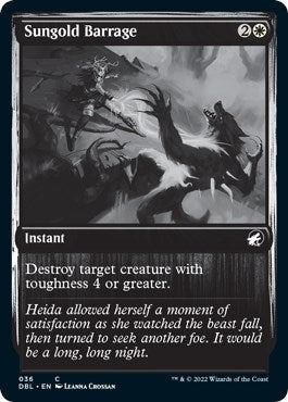 Image for Sungold Barrage (36) (Innistrad: Double Feature) - Magic: The Gathering