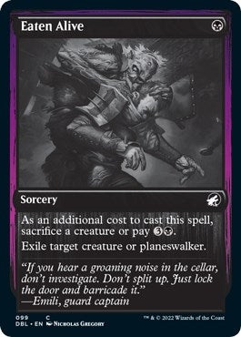 Image for Eaten Alive (99) (Innistrad: Double Feature) - Magic: The Gathering