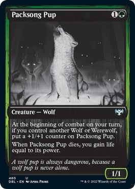Image for Packsong Pup (480) (Innistrad: Double Feature) - Magic: The Gathering