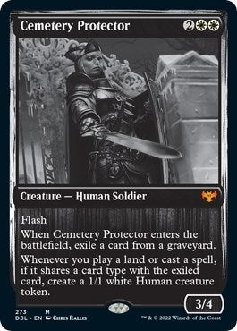 Image for Cemetery Protector (273) (Innistrad: Double Feature) - Magic: The Gathering