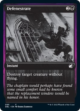 Image for Defenestrate (95) (Innistrad: Double Feature) - Magic: The Gathering