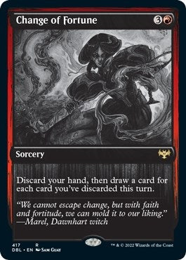 Image for Change of Fortune (417) (Innistrad: Double Feature) - Magic: The Gathering