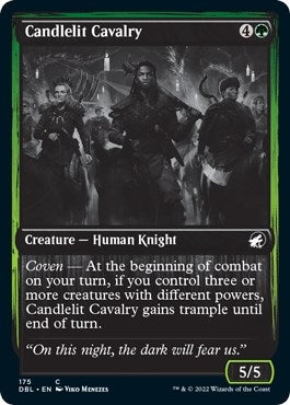 Image for Candlelit Cavalry (175) (Innistrad: Double Feature) - Magic: The Gathering