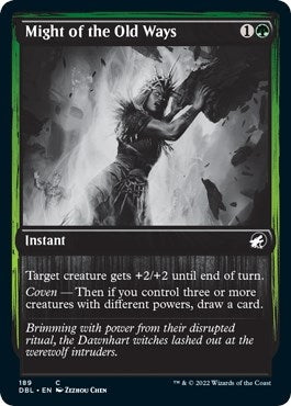 Image for Might of the Old Ways (189) (Innistrad: Double Feature) - Magic: The Gathering