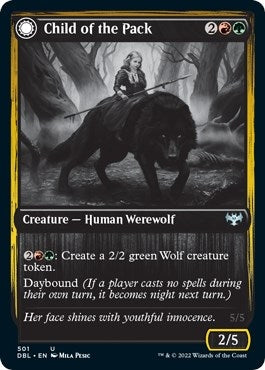 Image for Child of the Pack (501) (Innistrad: Double Feature) - Magic: The Gathering